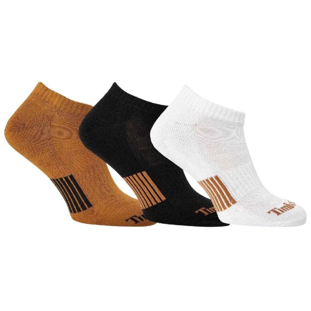 Timberland Mens Liner Socks (Pack of 3) / Wheat